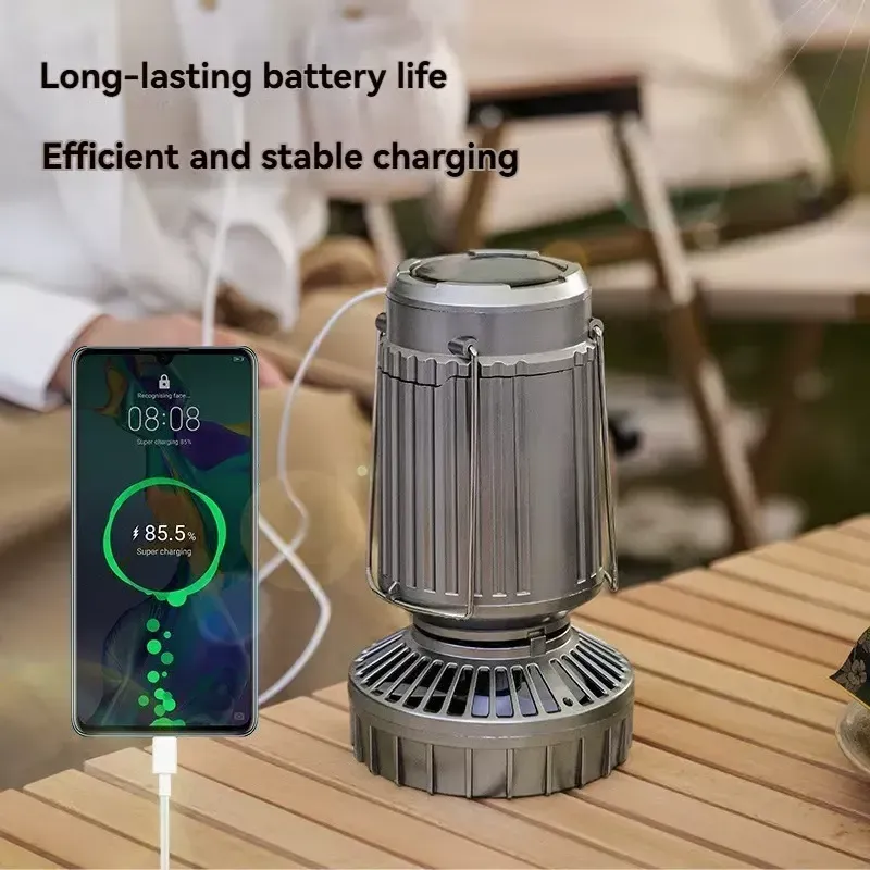 🏆Flash Sale⚡ 50K+ SOLD! Almost Gone-💥🔥5-In-1 Portable LED Camping Lantern With Fan