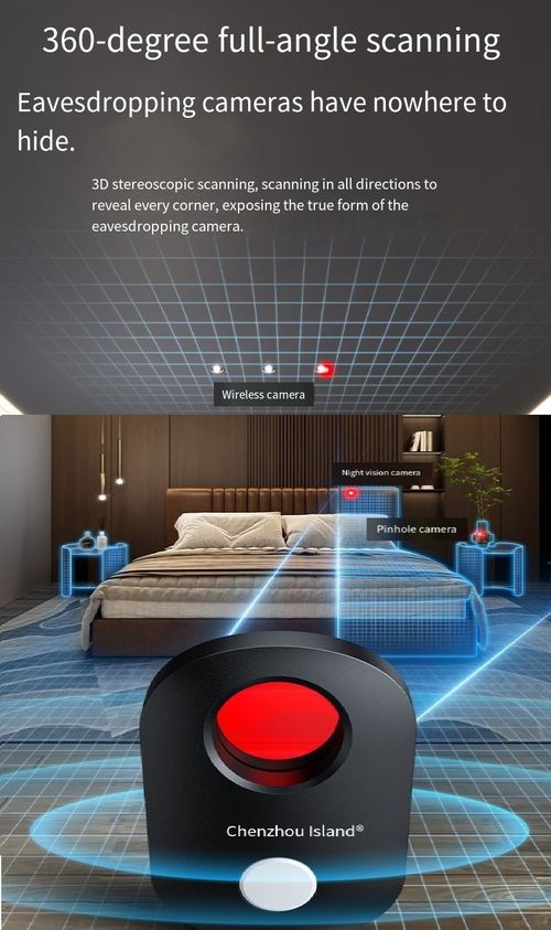 Camera detector Anti-sneak camera detector