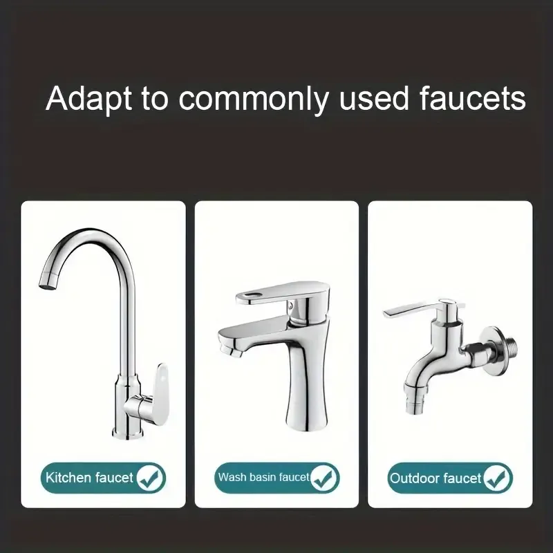 360-degree rotating kitchen sink faucet