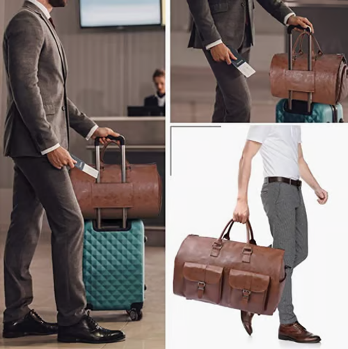 🔥 THE CONVERTIBLE DUFFLE GARMENT LUGGAGE 🧳