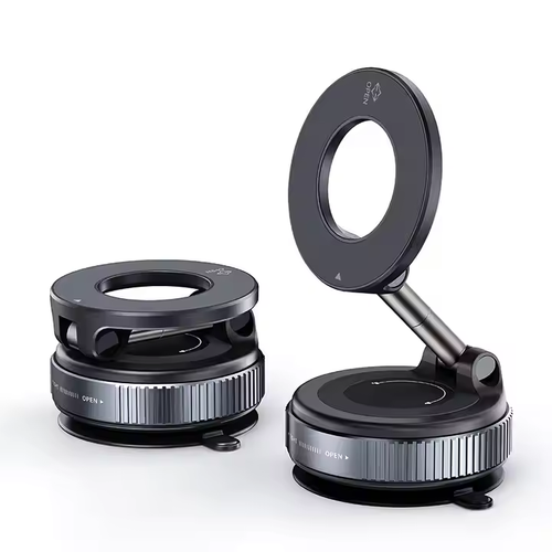 🔥 Hot sale 49% discount 🔥Car mount magnetic ring stand: foldable 360° mobile phone navigation stand