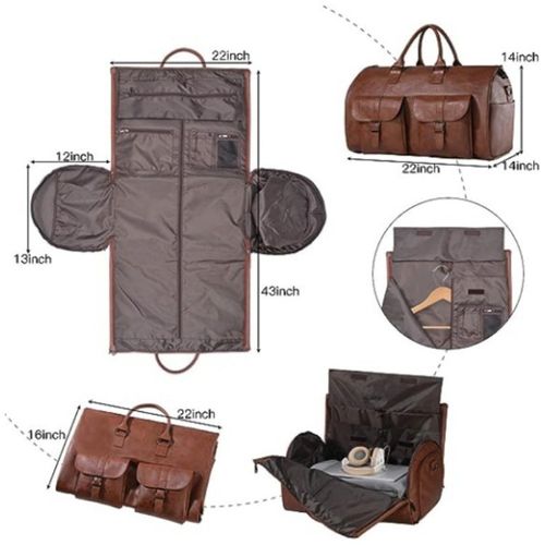 🔥 THE CONVERTIBLE DUFFLE GARMENT LUGGAGE 🧳