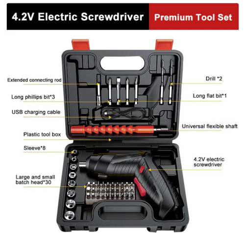 👍HOT SALE🔥German Multifunctional And Powerful Electric Screwdriver