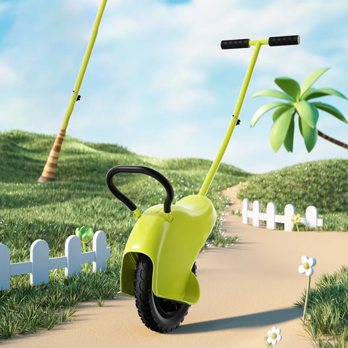 Family unicycle trolley walking baby magic😍👩‍👩‍👧‍👦