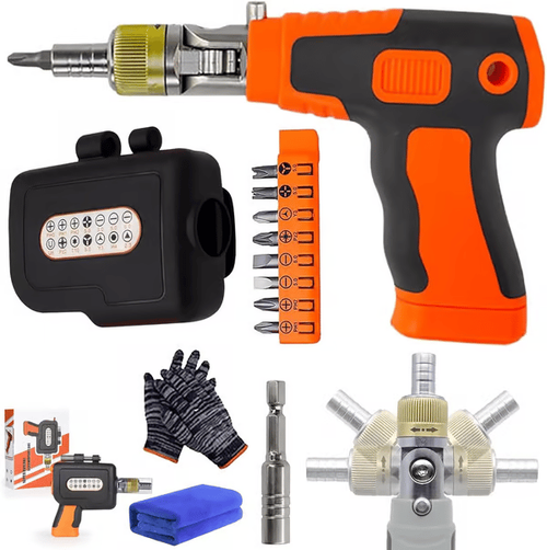 🔥 Upgraded 16-in-1 Portable Ratchet Screwdriver Set with Magnetic Handle 🛠️
