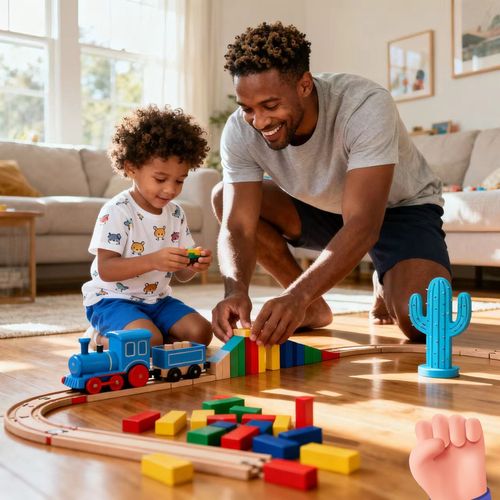 🚂👨‍👩‍👧‍👦 90% of Ghanaian parents will buy this for their children! 💯👍🔥❗️ Brand new Vision interactive educational toy domino train set ✨🏃‍♂️