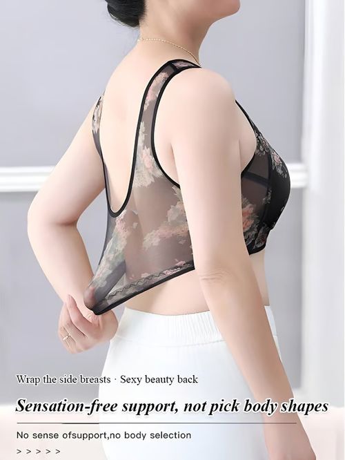 Pointed buttonless comfortable bra👙🌸