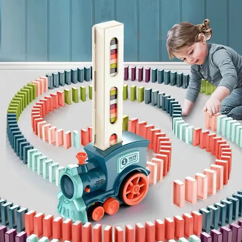 🚂Brand New Vision Intellectual Interactive Toys evelopment Dominos Train Set✨