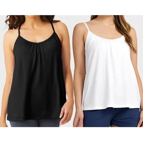Loose-fitting Tank Top With Built-in Bra❤️🔥