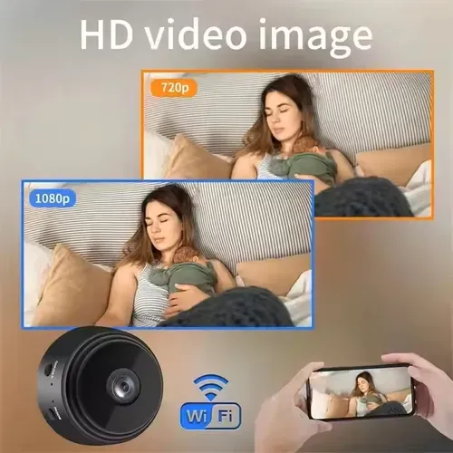 Mini Wireless WiFi ,Cameras with Indoor Video Recorder