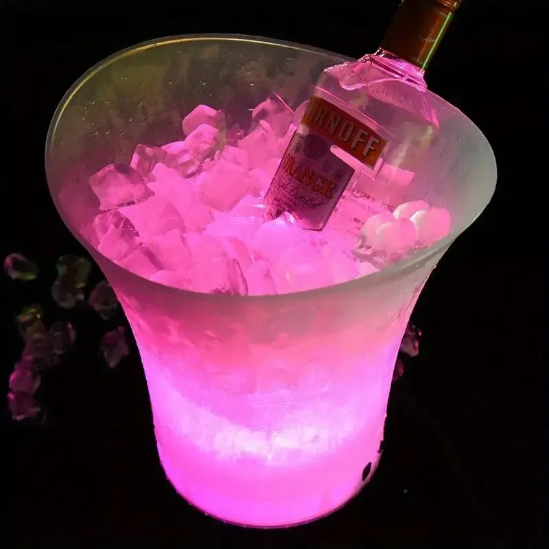 Colorful luminous ice bucket speaker Outdoor camping ice bucket