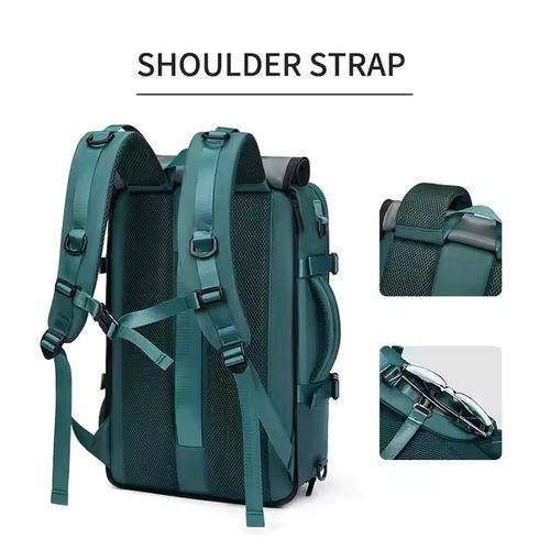 Multifunctional large travel backpack Business laptop backpack with shoe bag