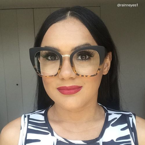 😎 Blue Light Blocking Cat-Eye Glasses | Style Meets Protection 👓🛡️