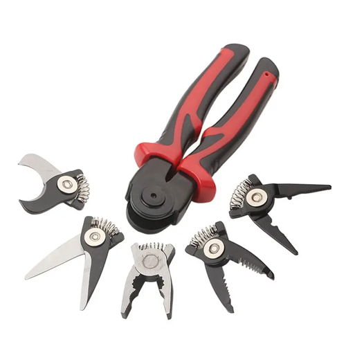 😍5-in-1 Interchangeable Multifunctional Stainless Steel Hand Plier 🛠️