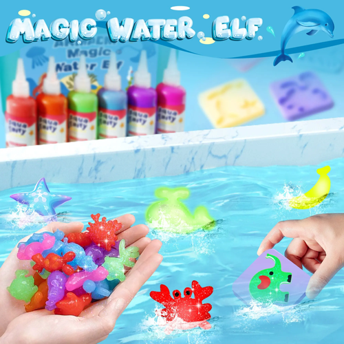 Magic Water ELF, Children Handmade Aqua Gel Sensory Toy Set🐟