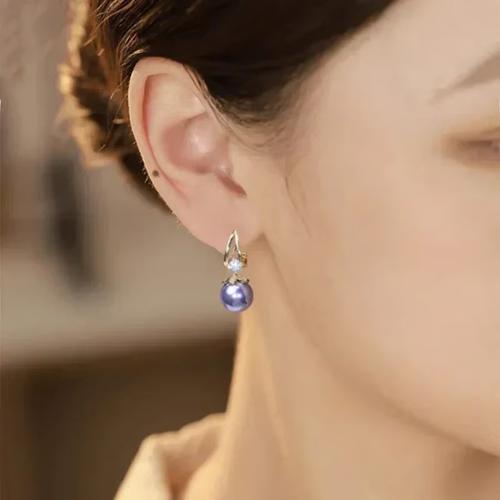 Sparkly Huggie Dangle Earrings💎❤️