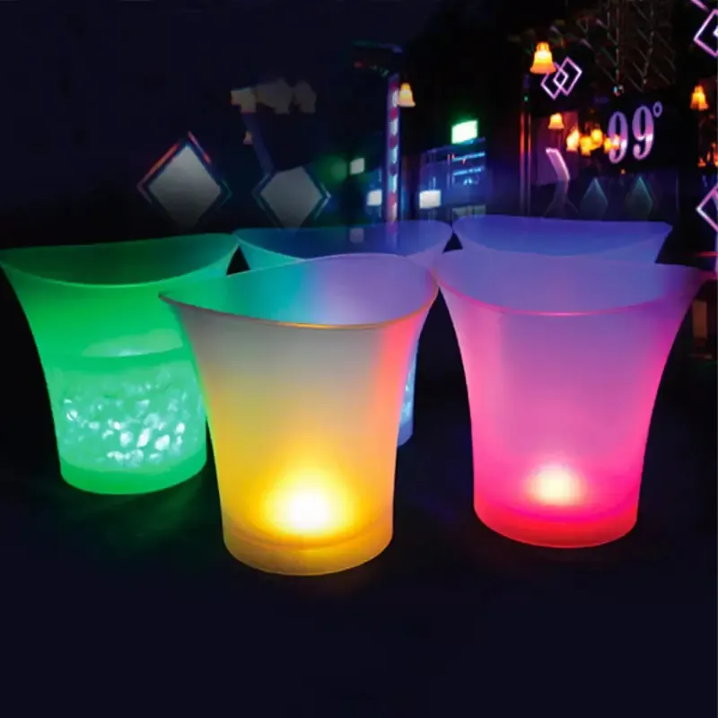 Colorful luminous ice bucket speaker Outdoor camping ice bucket