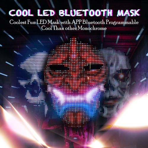 👹LED light-up transformation mask🎅💝