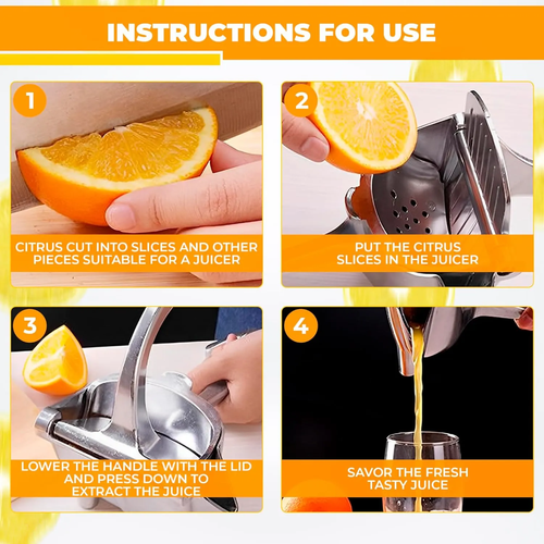 🍹Aluminum Alloy Fresh Fruit Juice Extractor🍎🍊🍉