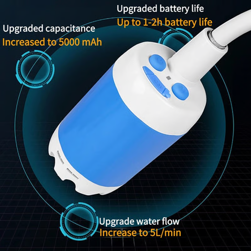 Portable Shower - USB Charging Power Supply