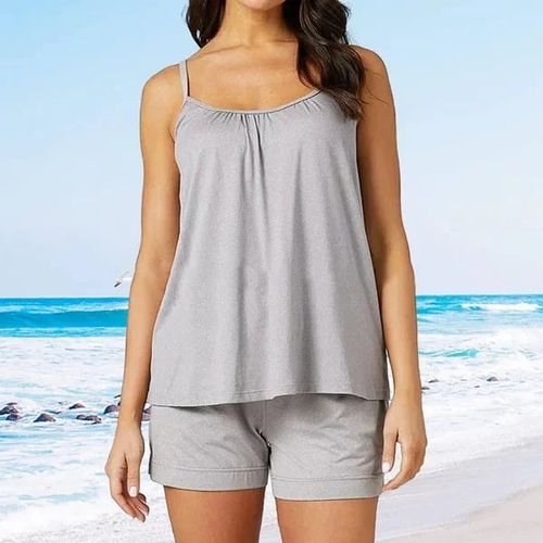 Loose-fitting Tank Top With Built-in Bra❤️🔥