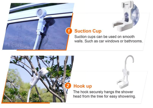 Portable Shower - USB Charging Power Supply