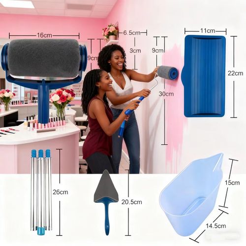 🔥Hot Sale 49% Discount - Paint Roller Brush Painting Handle Tools