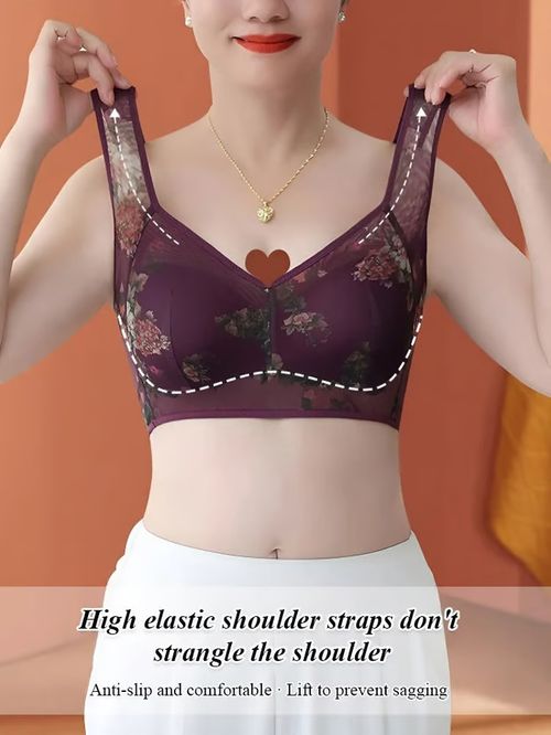 Pointed buttonless comfortable bra👙🌸