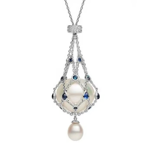 ✨Pearl & Gemstone Lavalier Pendant