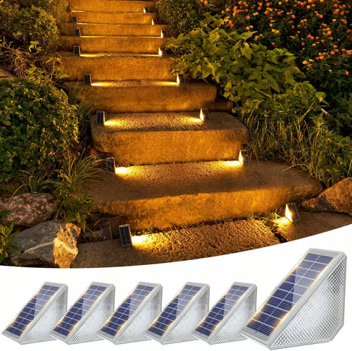 ☀️LED Solar Waterproof Step Lights💡