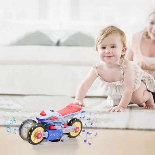 🌈Deformation Motorcycle With Light And Music🛵🌈