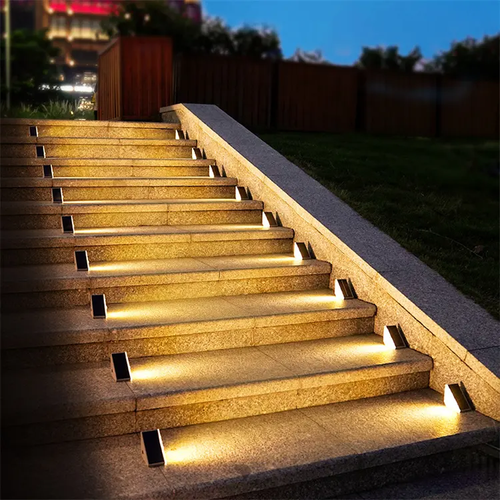 ☀️LED Solar Waterproof Step Lights💡