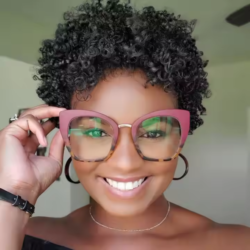 😎 Blue Light Blocking Cat-Eye Glasses | Style Meets Protection 👓🛡️