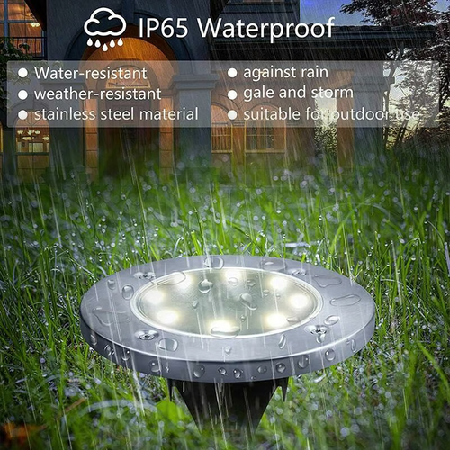 💦Solar Powered Floor Path LED Light💡