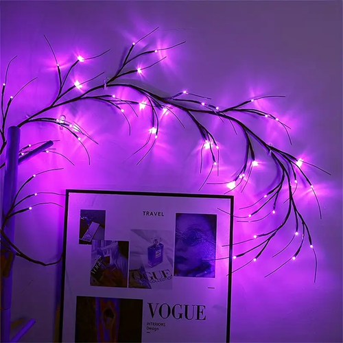 🎃 1.8m Halloween Decorative Cane lights LED Simulated tree lights (8 modes)✨