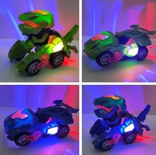 🔥 Promotion 40% OFF🎁LED DINOSAUR TRANSFORMATION CAR TOY