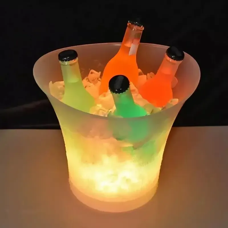 Colorful luminous ice bucket speaker Outdoor camping ice bucket