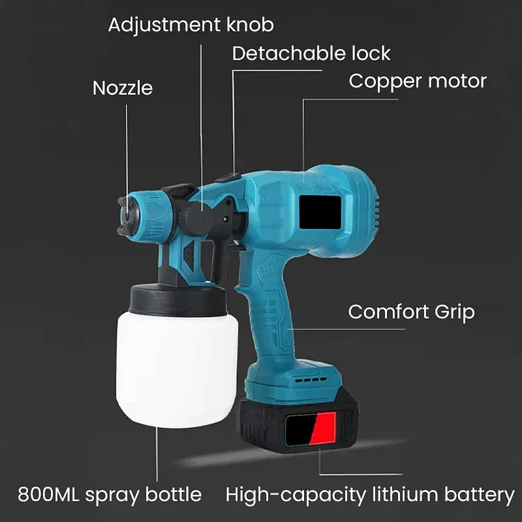 🔥This week special sales-49% OFF 🔥 Cordless high pressure paint sprayer
