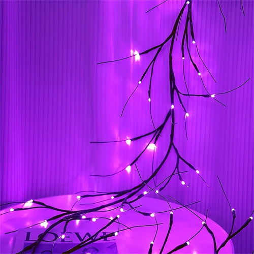 🎃 1.8m Halloween Decorative Cane lights LED Simulated tree lights (8 modes)✨