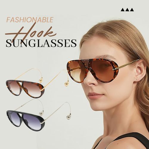 🌟 Modische Haken-Sonnenbrille – Dein perfekter Style-Boost! 🌟