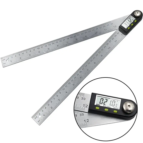 🔥2-in-1 precision Digital Display Angle Ruler📏🧰