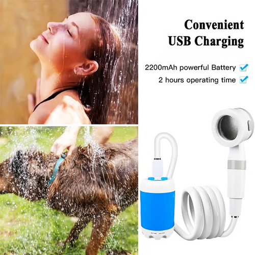 Portable Shower - USB Charging Power Supply