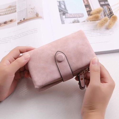 👛💵Small Trifold Leather Wallet For Women