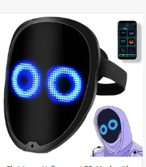 👹LED light-up transformation mask🎅💝