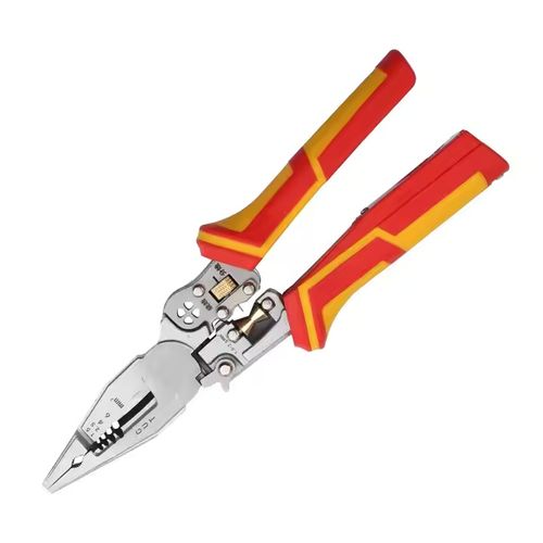 Multifunctional wire strippers will strip wire and electrical test