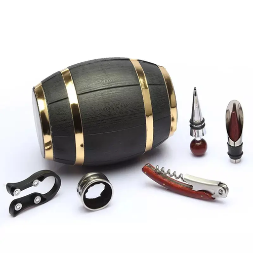🍾🍷 (5 pieces)Creative Wine Barrel Wine Set 🍾🎁