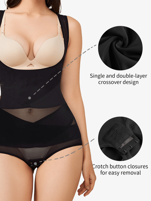 🔥High-Waist Shapewear Bodysuit – Sculpt Your Dream Curves ✨