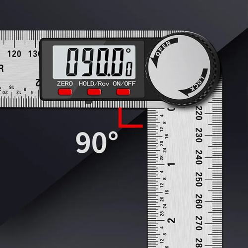 🔥2-in-1 precision Digital Display Angle Ruler📏🧰