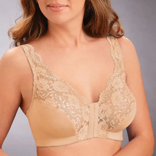 🩱 Front hook, stretch lace, super lift and body contouring - all in one bra!