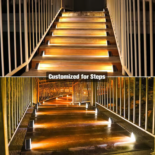 ☀️LED Solar Waterproof Step Lights💡